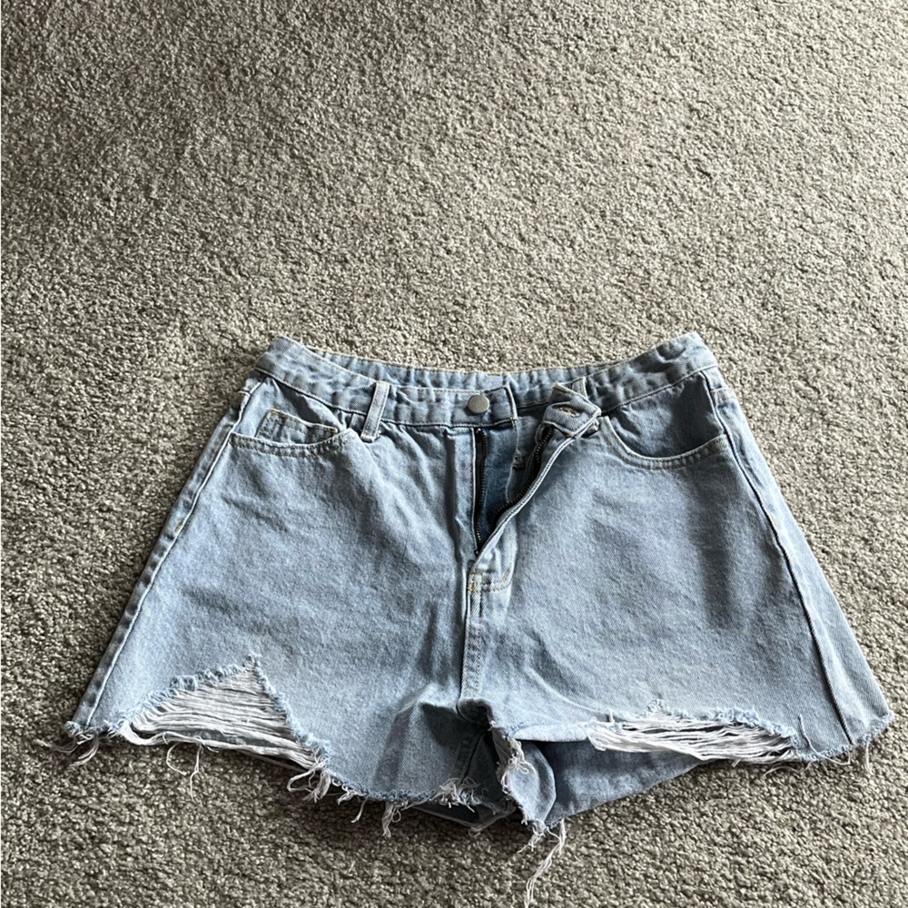 Distressed Women’s Jean Shorts